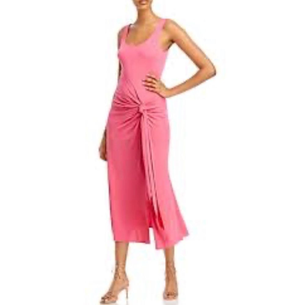Cinq a Sept Vera Wrap Dress in Pink NWOT Size Medium
